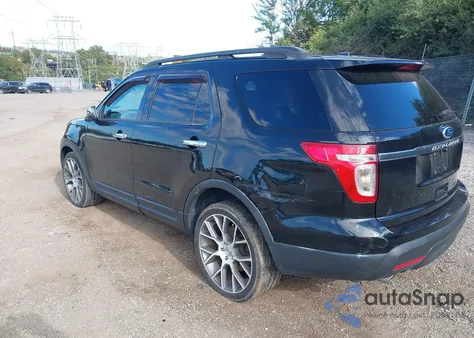 2012 Ford Explorer z USA, uszkodzony, nr VIN 1FMHK7B81CGA39292